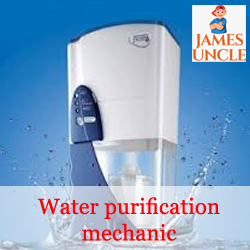 Water Purification System mechanic Mr. Subir Saha in English Bazar